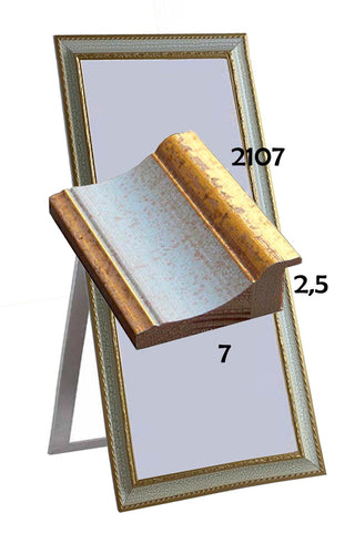 Specchiera con piede - brunelleschi