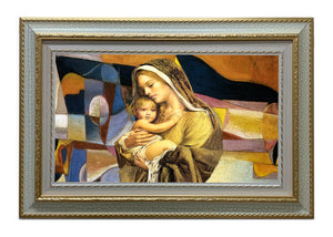 Capezzale classico rettangolare Madonna con Bambino - brunelleschi