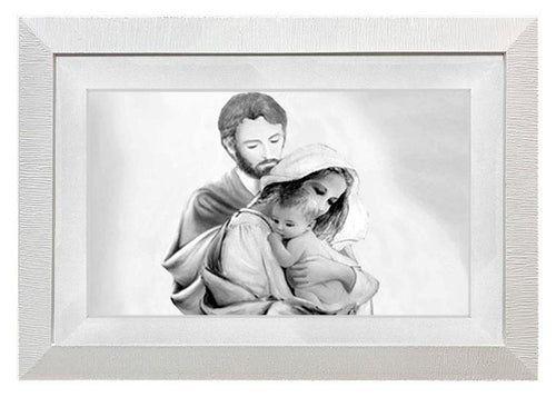 Capezzale moderno con cornice e pass. Sacra Famiglia - brunelleschi