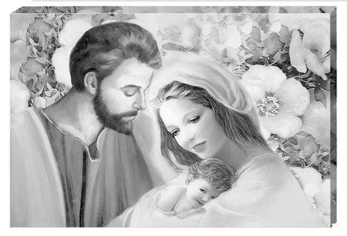 Capezzale intelaiato su tela h3 Sacra Famiglia - brunelleschi