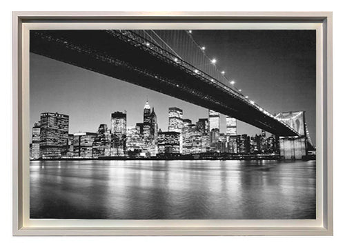 Dipinto moderno su tela con cornice a 