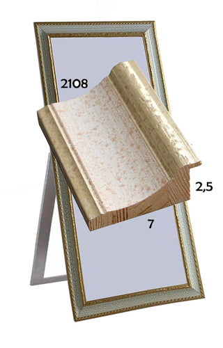 Specchiera con piede - brunelleschi