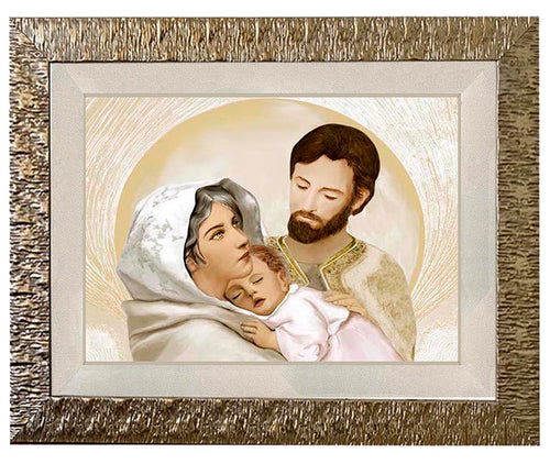 Capezzale moderno con cornice e pass. Sacra Famiglia - brunelleschi