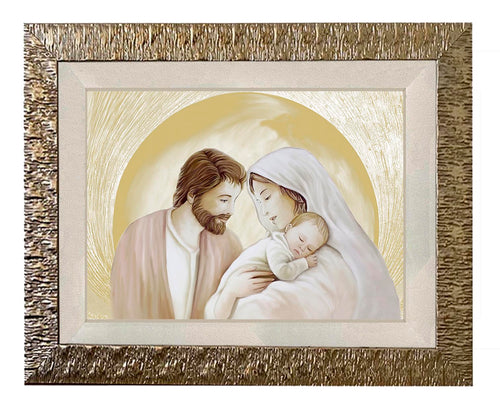 Capezzale moderno con cornice e pass. Sacra Famiglia - brunelleschi