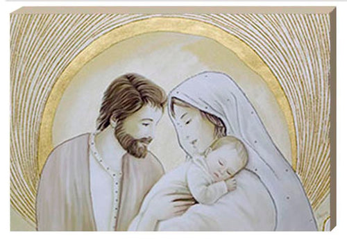 Capezzale intelaiato su tela h3 Sacra Famiglia - brunelleschi