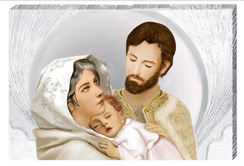 Capezzale intelaiato su tela h3 Sacra Famiglia - brunelleschi