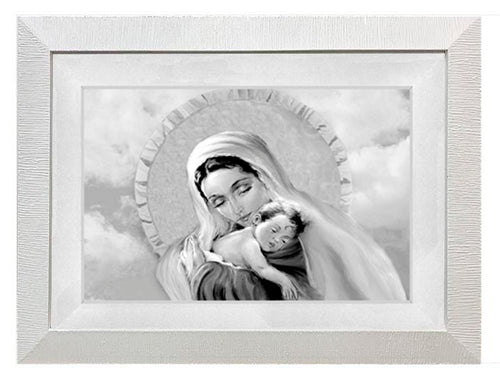 Capezzale moderno con cornice e pass. Madonna con Bambino - brunelleschi