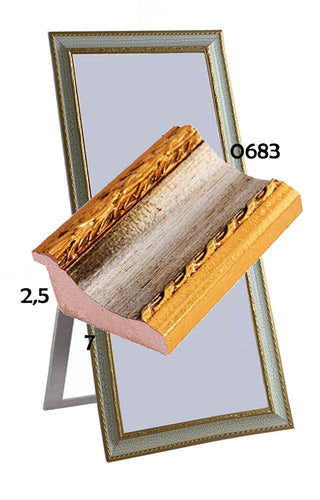 Specchiera con piede - brunelleschi