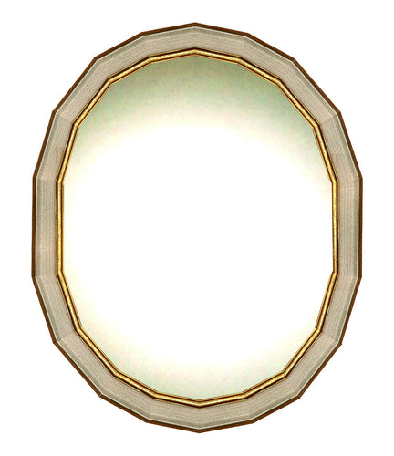 Specchiera ovale a medaglione - brunelleschi