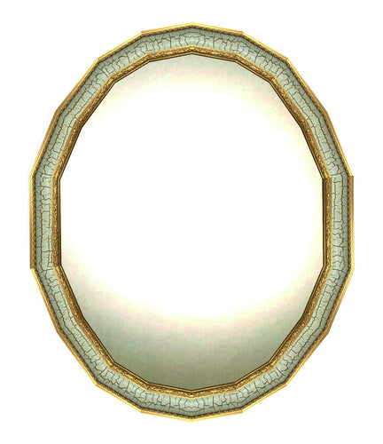 Specchiera ovale a medaglione - brunelleschi