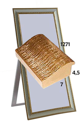 Specchiera con piede - brunelleschi